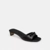 Bow Kitten Heel Sandal