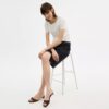 Bow Kitten Heel Sandal