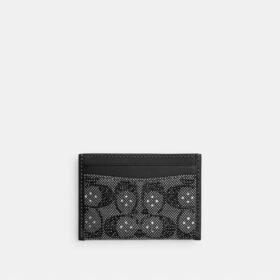 Essential Card Case in Crystal Signature Jacquard