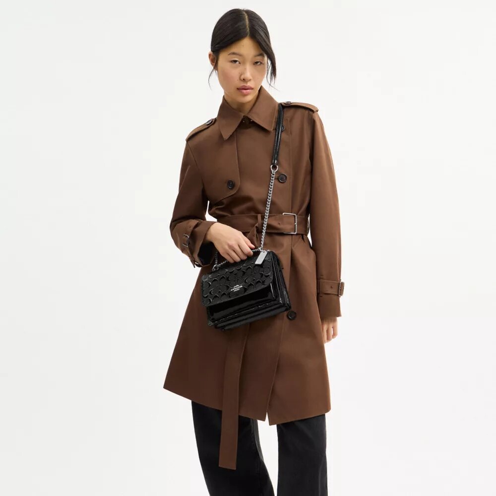 Klare Crossbody Bag in Signature Leather
