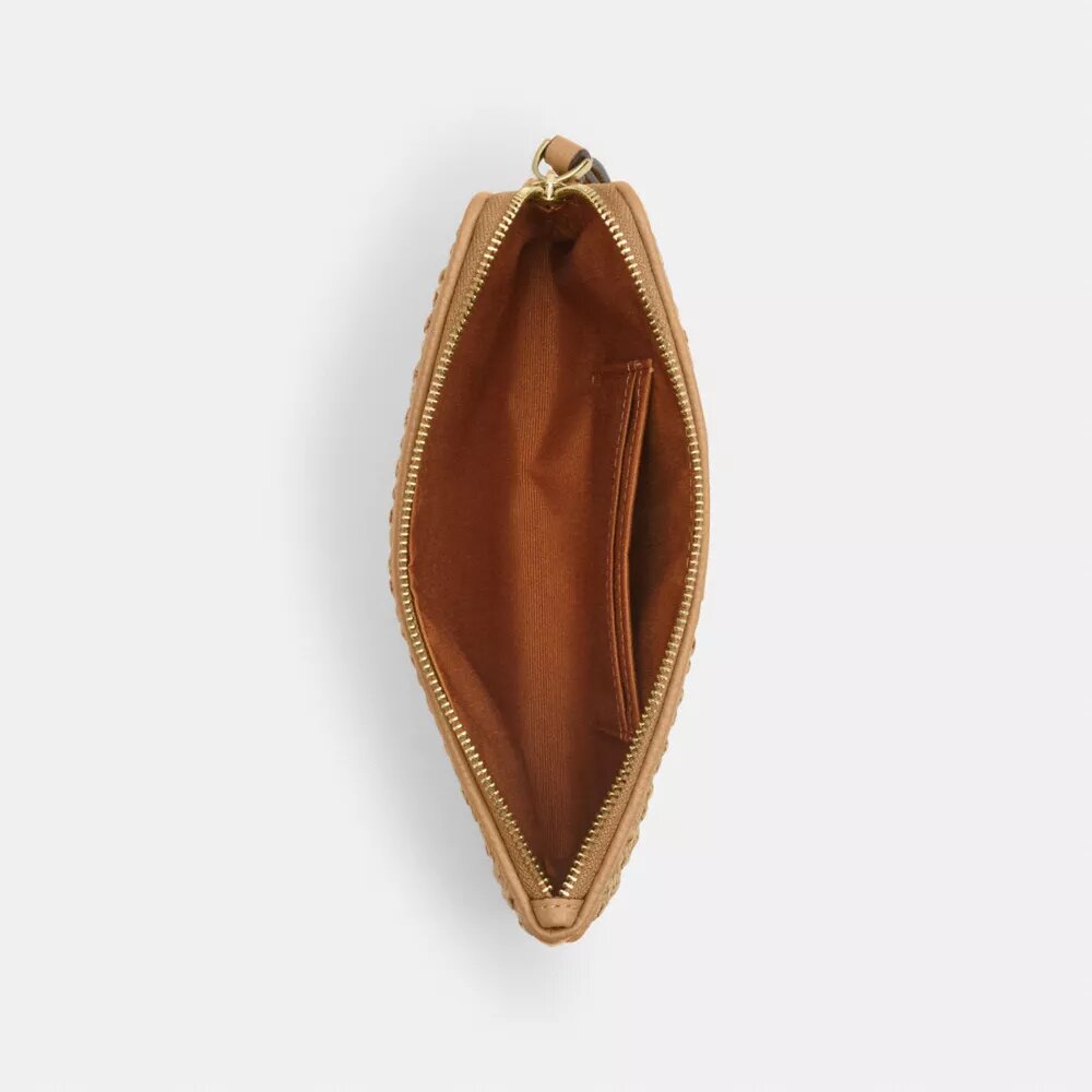 Large Corner Zip Wristlet