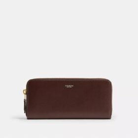 New York Slim Accordion Zip Wallet