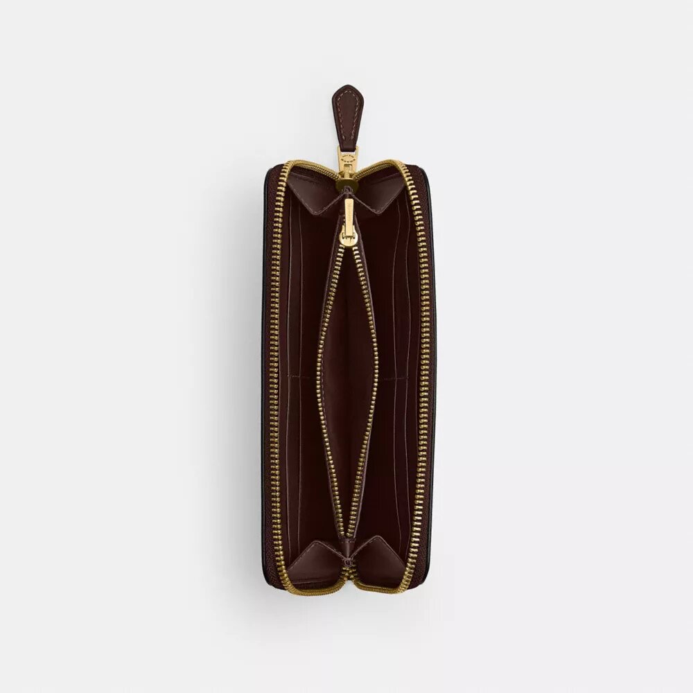 New York Slim Accordion Zip Wallet